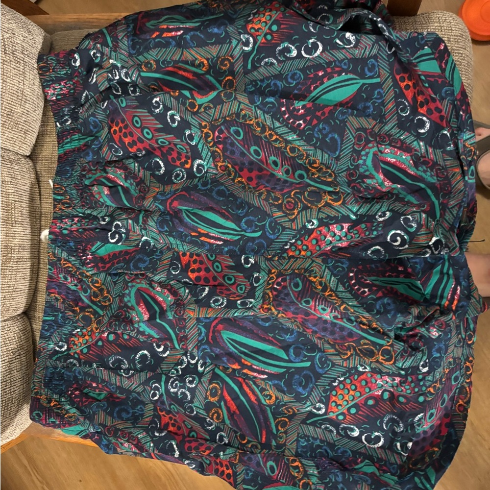 Izod Multicolor Patterned Swim Trunks - image 1